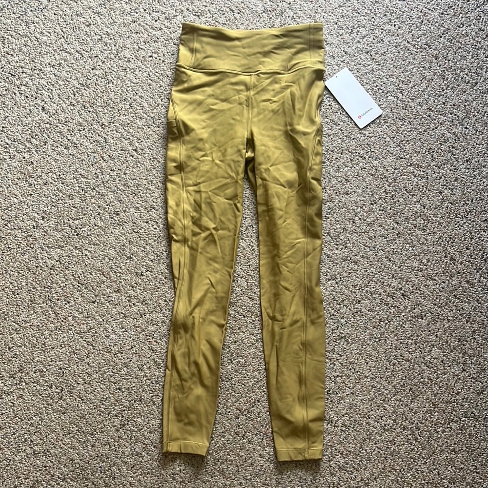 Green Lululemon Leggings